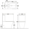 Бачок для унитаза BELBAGNO MARMI BB052T