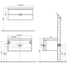 Раковина BELBAGNO SENSO-620-LVB